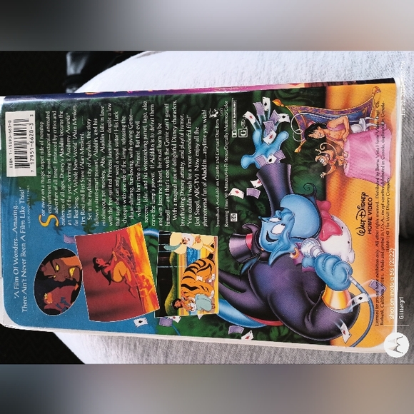 Disney black diamond edition original Aladdin - Picture 3 of 5